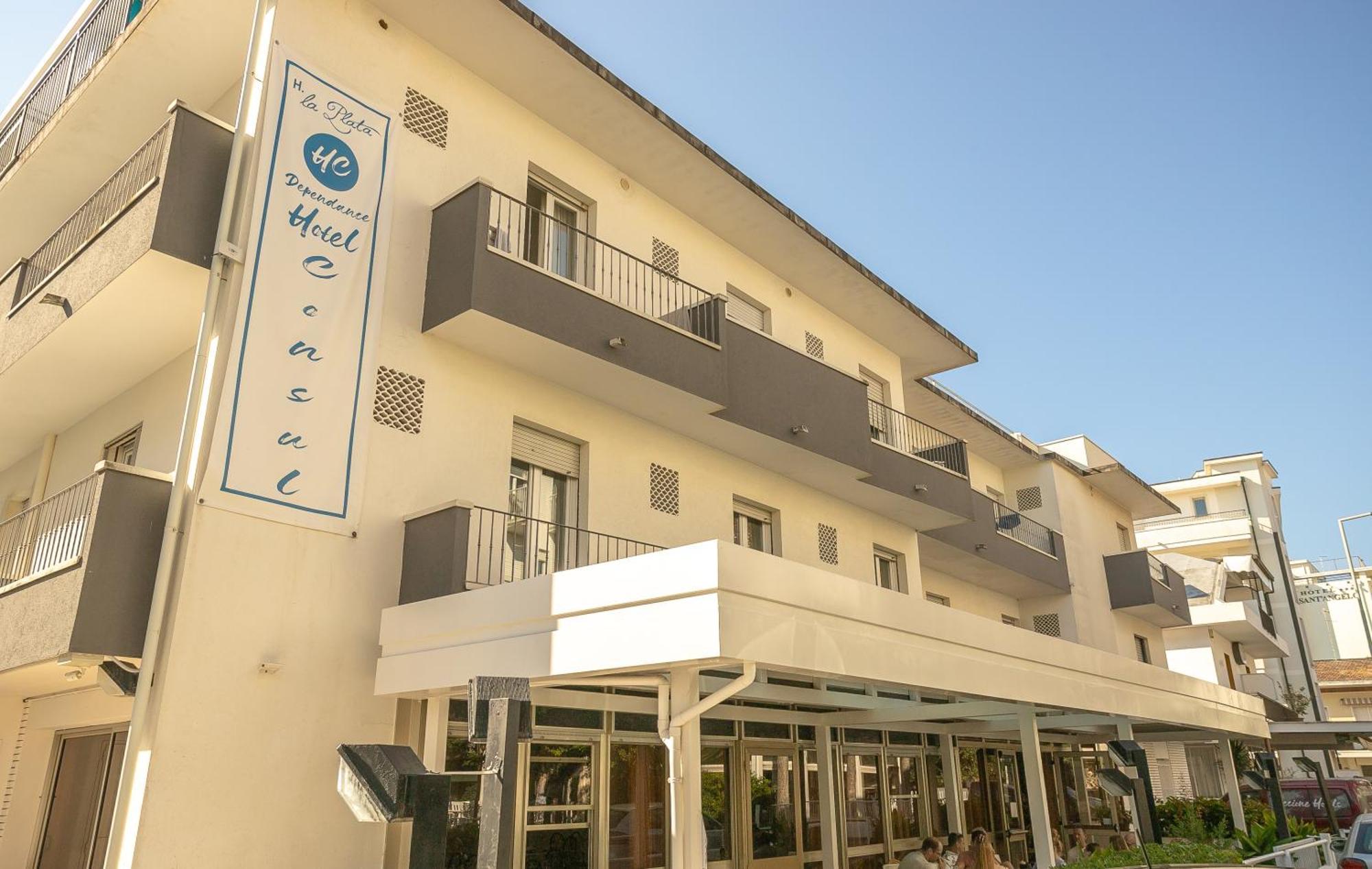 La Plata Hotel - Con Piscina Riccione Zewnętrze zdjęcie